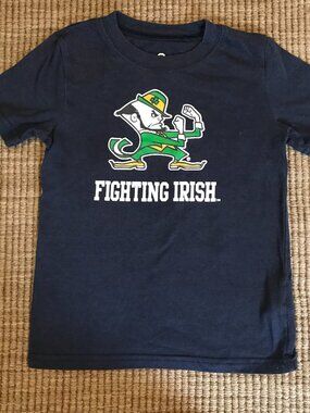 ND Fighting Irish Kids Cotton T-shirt 4T